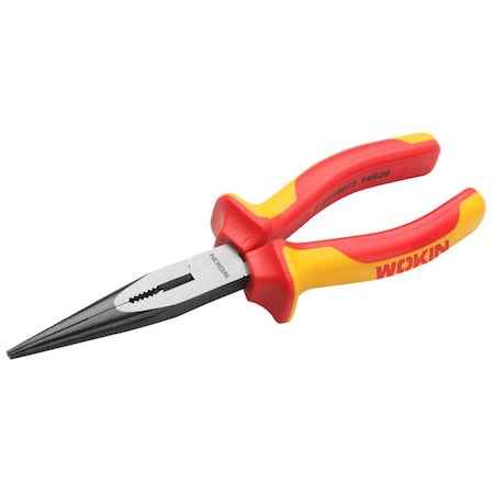 Wokin Vde Insulated Needle Nose Pliers 8 Inch Premium Line 560508